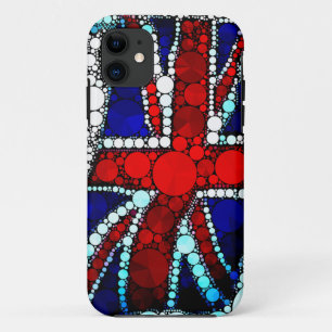 Abstrakte britische Flagge Case-Mate iPhone Hülle