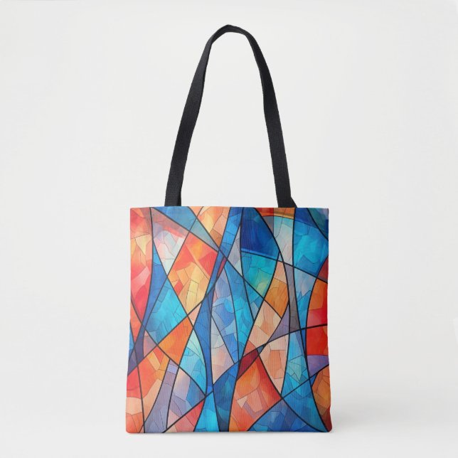 Abstrakte Bunte Tasche (Vorderseite)