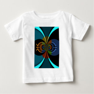 Abstrakte Burst Art Print Baby T-shirt