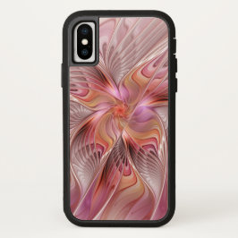 Abstrakte Butterfly Farbenfrohe Fantasie Fraktal K iPhone 13 Hülle