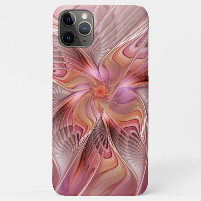 Abstrakte Butterfly Farbenfrohe Fantasie Fraktal K Case-Mate iPhone Hülle (Rückseite)