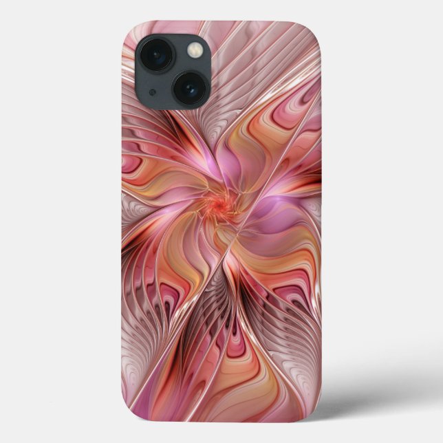 Abstrakte Butterfly Farbenfrohe Fantasie Fraktal K Case-Mate iPhone Hülle (Rückseite)