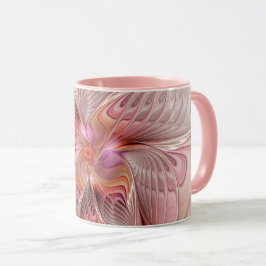 Abstrakte Butterfly Farbenfrohe Fantasie Fraktal K Tasse