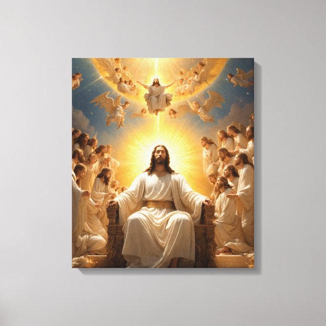 "Abstrakte Canvas Print - Moderne Kunstdekoration" Leinwanddruck (Vorderseite)