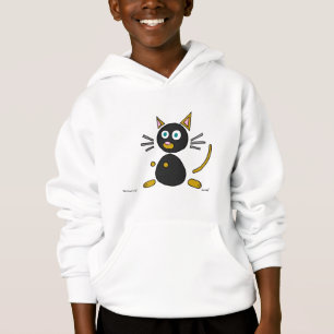 Abstrakte Cat-Shirts Hoodie