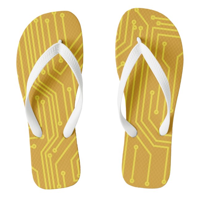 Abstrakte Computerausrüstung Flip Flops (Fußbett)