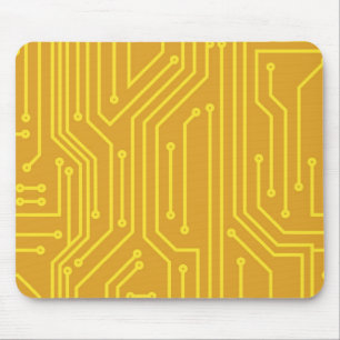 Abstrakte Computerausrüstung Mousepad