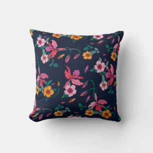 Abstrakte Coole Blume Kissen
