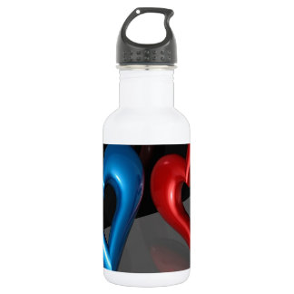 Abstrakte coole Jungen-Mädchen-Liebe Trinkflasche