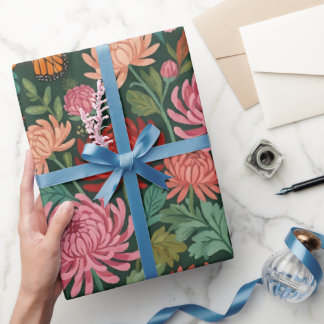 Abstrakte Cottagecore-Schmetterlinge Geschenkpapie Geschenkpapier