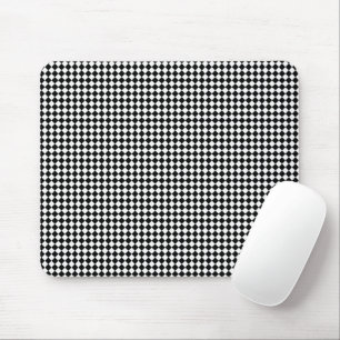 Abstrakte Cubes Schwarzweiß gestreift Mousepad