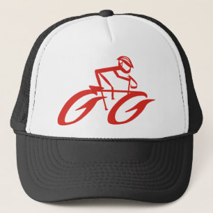 Abstrakte Cycler Sports Cap Truckerkappe