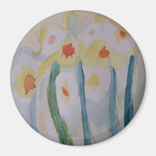 Abstrakte Daffelmagnete Magnet