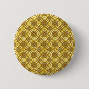 Abstrakte Daisies Button