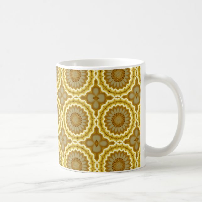 Abstrakte Daisies Tasse (Rechts)