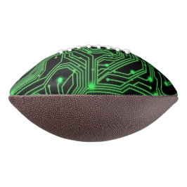 Abstrakte Darstellung der grünen Schalttafel Football
