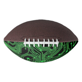 Abstrakte Darstellung der grünen Schalttafel Football