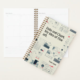 Abstrakte Datenvisualisierung - Individueller Plan Planer