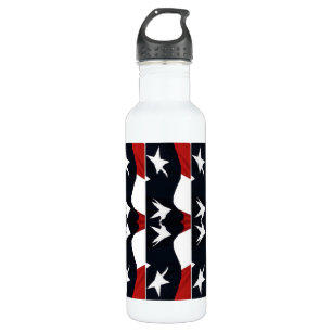 Abstrakte des Flag Trinkflasche