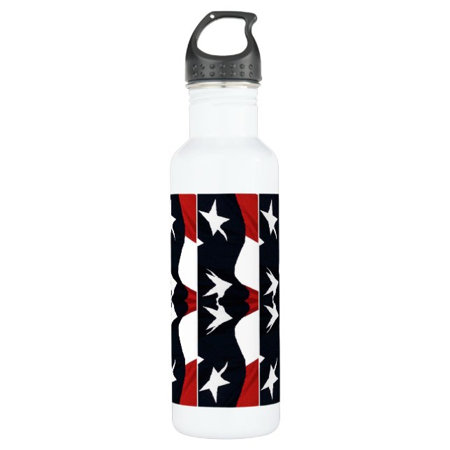Abstrakte des Flag Trinkflasche (Vorderseite)