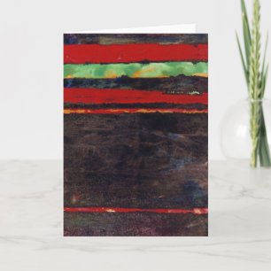 Abstrakte Design-Grußkarte "Zap" Karte