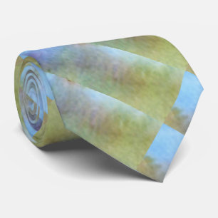 Abstrakte Design-Krawatte "Soft Blue Blur" Krawatte