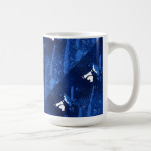 Abstrakte Design-Tasse "Deep Waters #3 Tiled" Tasse