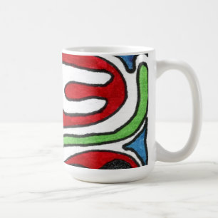 Abstrakte Design-Tasse "Inside Out" Kaffeetasse