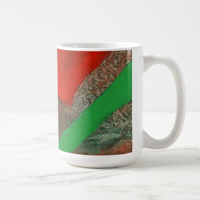 Abstrakte Design-Tasse Kaffeetasse (Rechts)