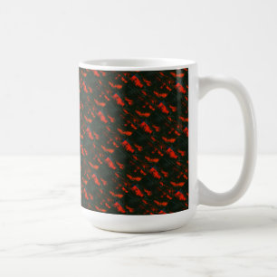Abstrakte Design-Tasse "Sumpffeuergeflecht" Tasse