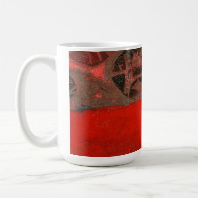 Abstrakte Design-Tasse Tasse (Links)