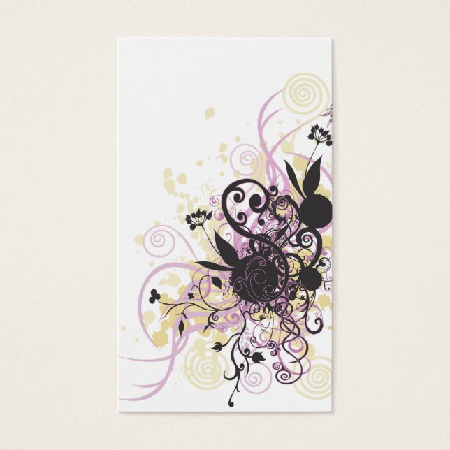 Abstrakte Design-Visitenkarte (Vorderseite)