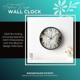 Abstrakte Design-Wanduhr Uhr