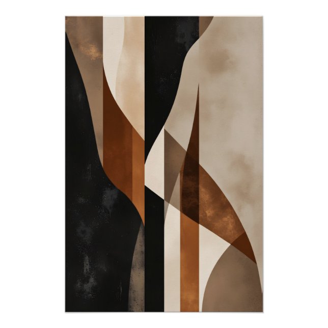 Abstrakte Dialoge Poster (Vorderseite)