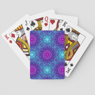 Abstrakte Diamanten Spielkarten