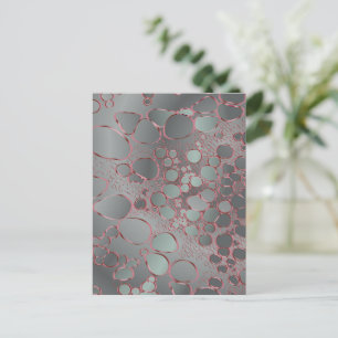 Abstrakte Digitalarbeit 3 Feiertagspostkarte