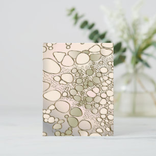 Abstrakte Digitalarbeit 5 Postkarte