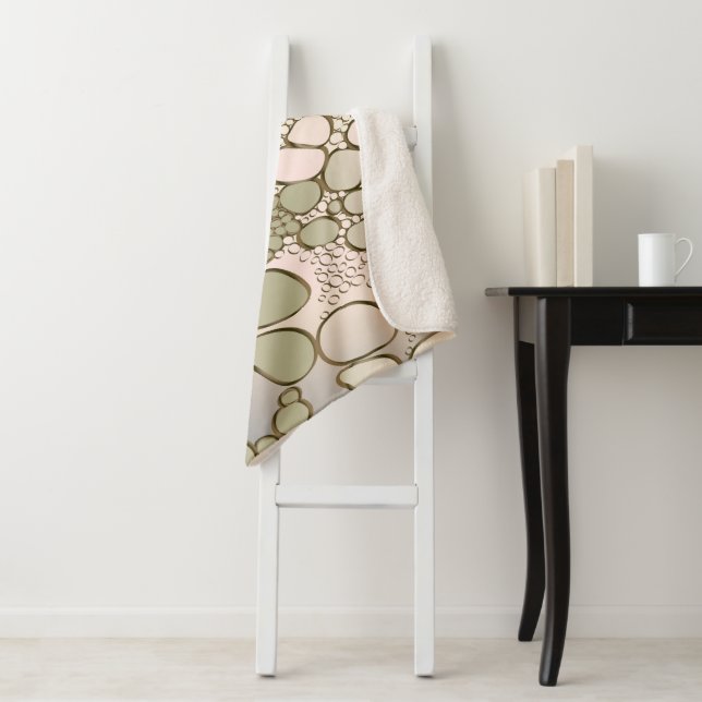 Abstrakte Digitalarbeit 5 Sherpadecke (Beispiel)