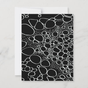 Abstrakte Digitalarbeit 7 Mitteilungskarte