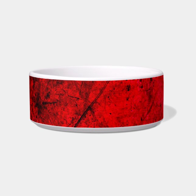 Abstrakte Digitalgrafik in Red Black Grunge Napf (Rechts)