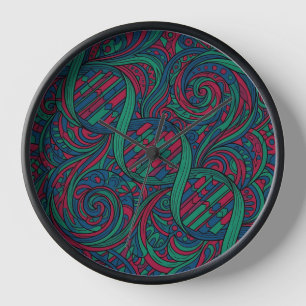 Abstrakte DNA-Helix-Juwelen-Linienkunst-Uhren Uhr