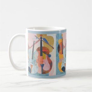 Abstrakte Doppelblase Kaffeetasse