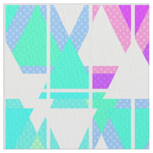 Abstrakte Dreiecke geometrisch modernes Muster Stoff