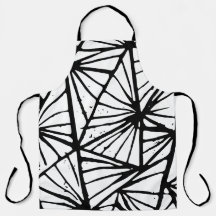 Abstrakte Dreiecke Lino Print All-over Print-Schür