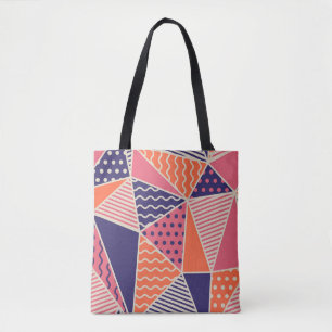 Abstrakte Dreiecke: Vintager geometrischer Hinterg