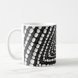 Abstrakte Dreiecks detaillierte Feder-und-Tinte-Fo Kaffeetasse
