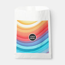 Abstrakte dynamische Regenbogenwälder | Logo hinzu