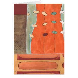 Abstrakte Eierparade von Erica J. Vess