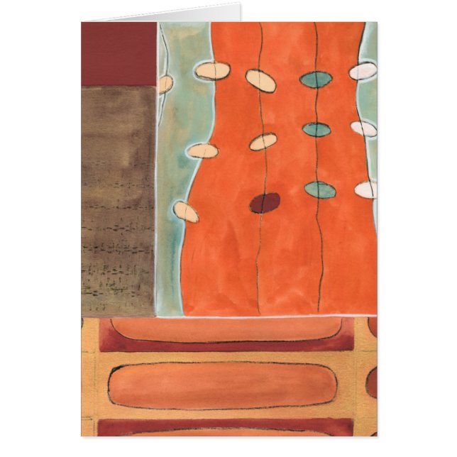 Abstrakte Eierparade von Erica J. Vess (Vorne)