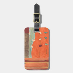 Abstrakte Eierparade von Erica J. Vess Gepäckanhänger